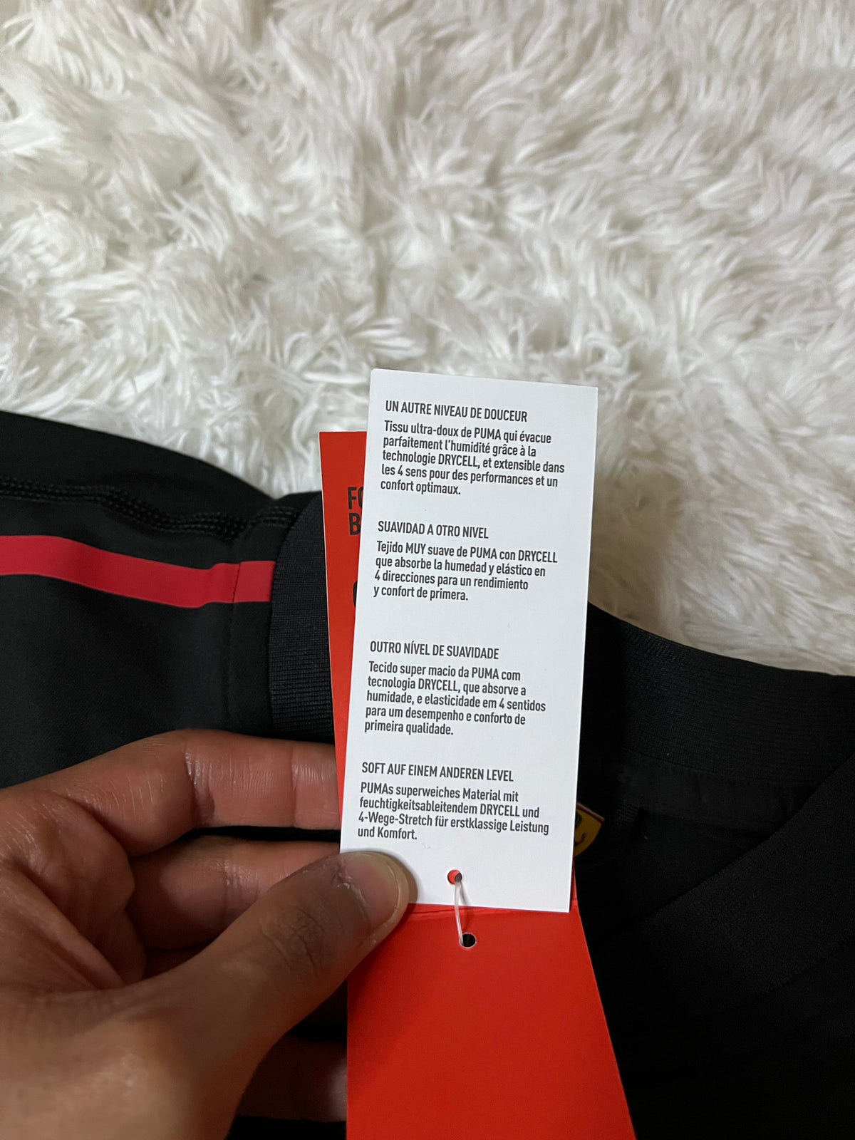 Polera puma con cierre Scuderia Ferrari