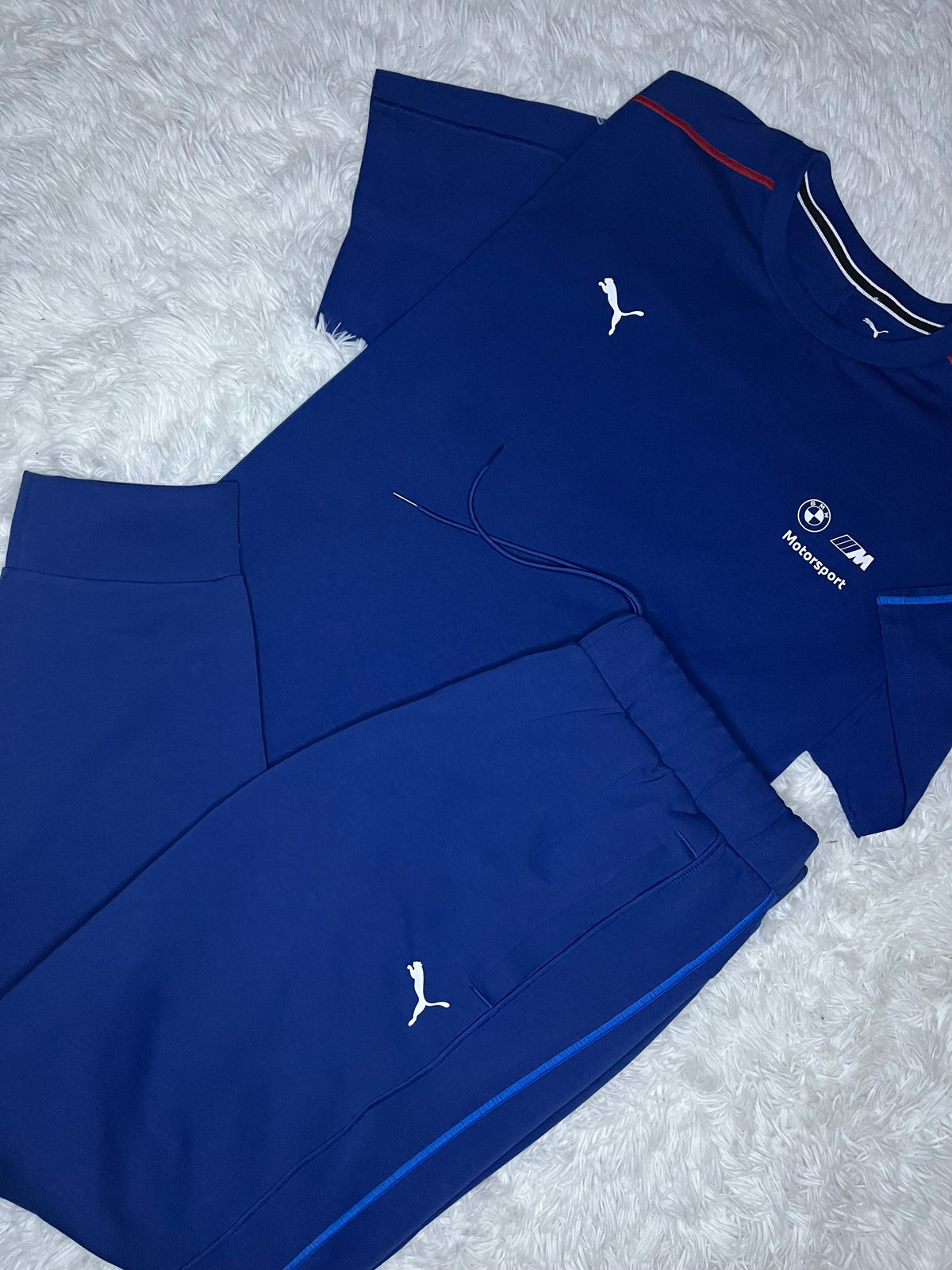 Conjunto puma poleron+pantalón BMW motorsport