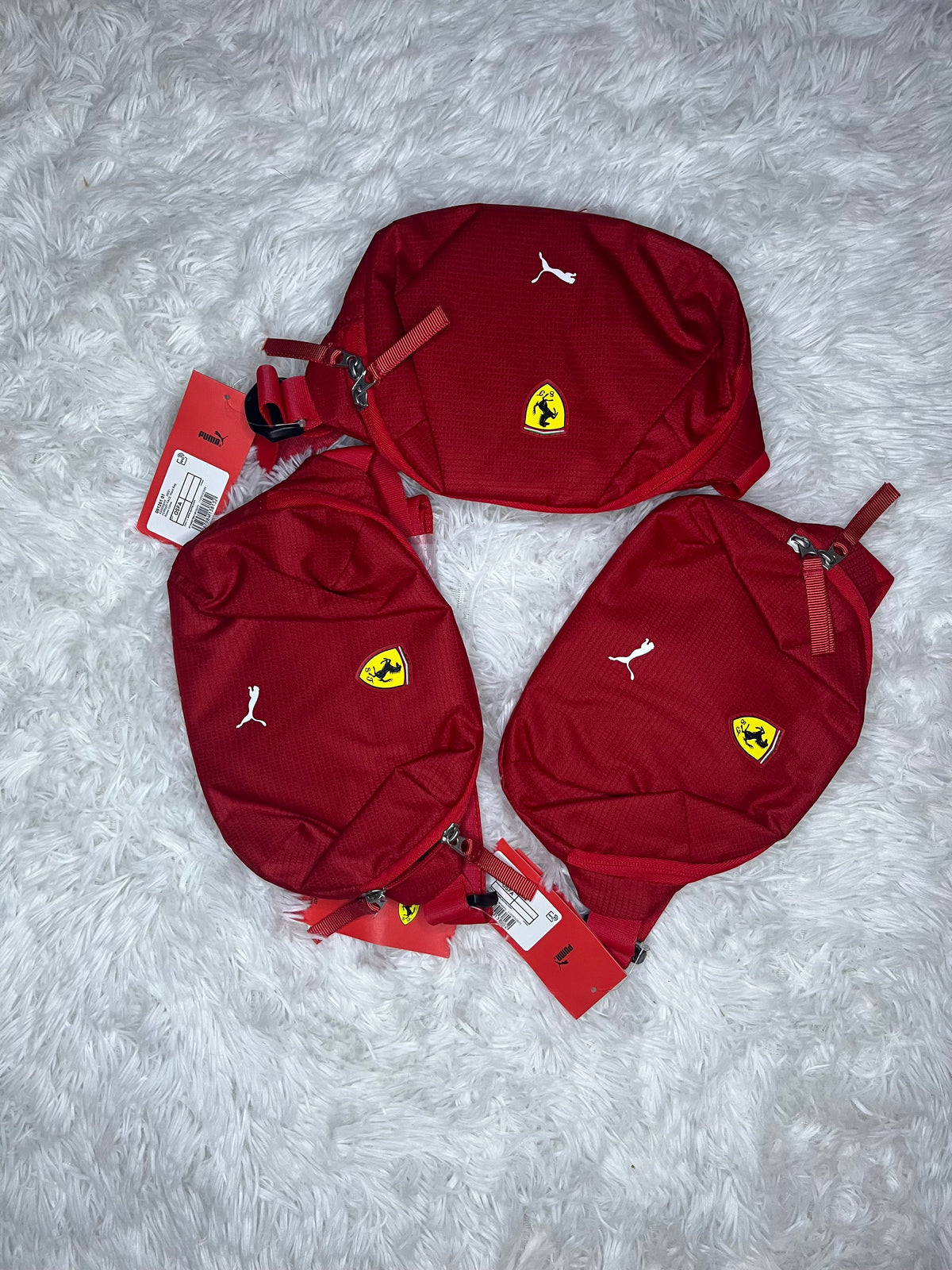 BANANO RIÑONERA PUMA SCUDERIA FERRARI ROJO