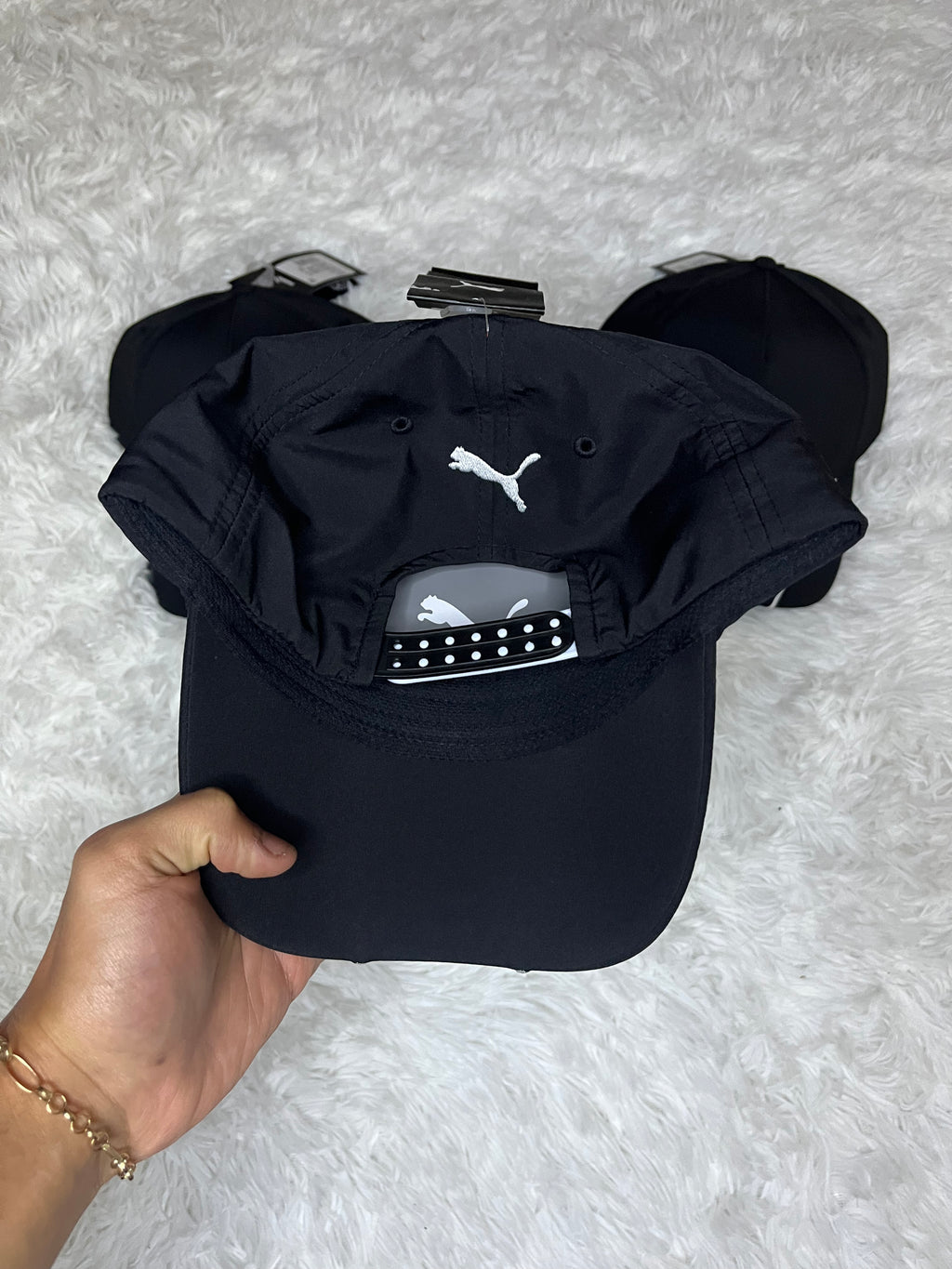 GORRO PUMA BMW M MOTORSPORT NEGRO CON DISEÑO LINEAL