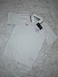 POLERA TIPO PIQUÉ BLANCA CON CIERRE PUMA BMW MOTORSPORT