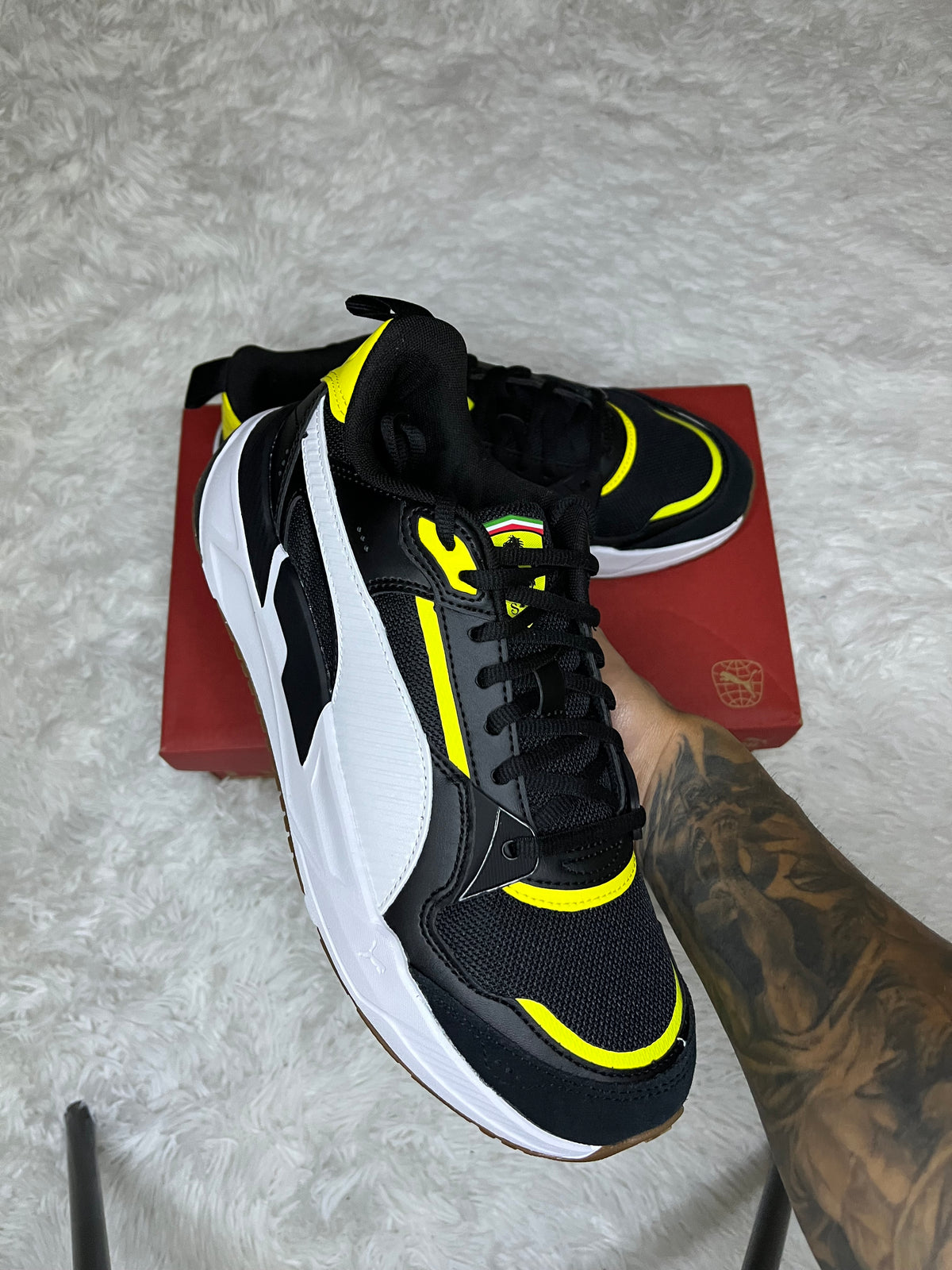 ZAPATILLAS PUMA SCUDERIA FERRARI TRINITY 2 NEGRAS