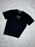 POLERA PUMA BMW MMS MOTORSPORT NEGRA CON FRANJA LATERAL