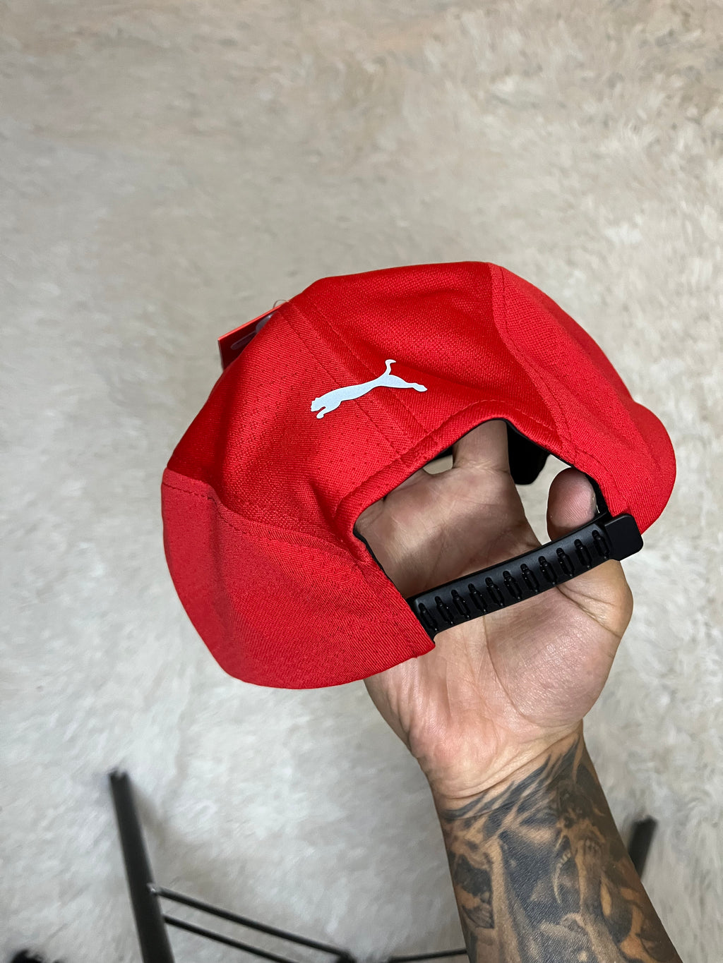 GORRO PUMA SCUDERIA FERRARI ROJO EN TELA DEPORTIVA