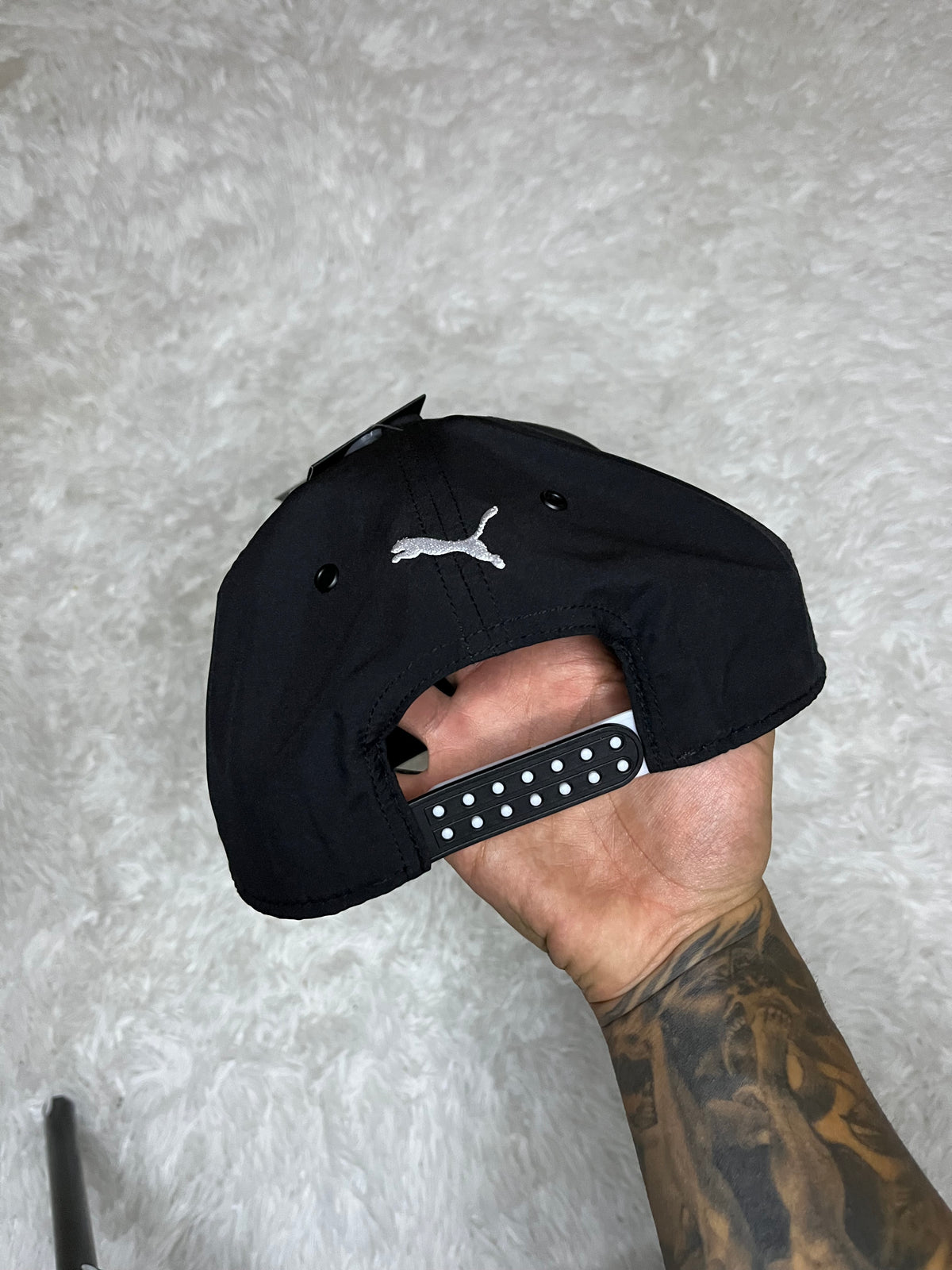 GORRO PUMA BMW MOTORSPORT MMS NEGRO CON VISERA PLANA