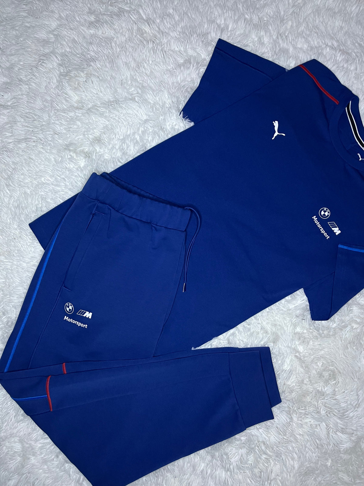Conjunto puma poleron+pantalón BMW motorsport
