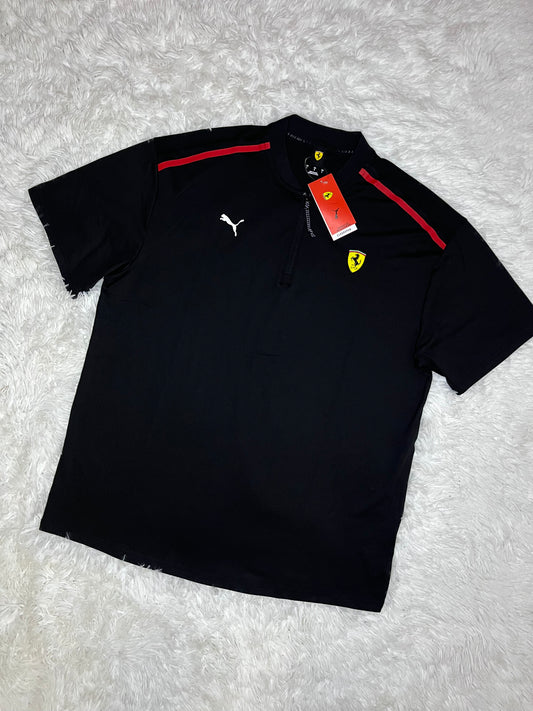 Polera puma con cierre Scuderia Ferrari