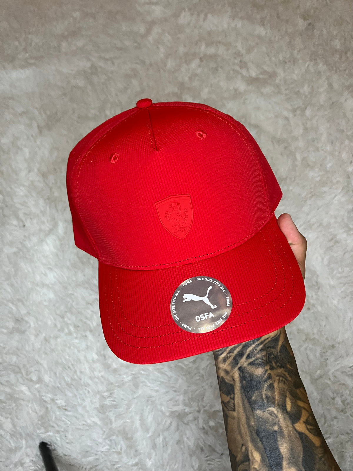 GORRO PUMA SCUDERIA FERRARI ROJO UNISEX
