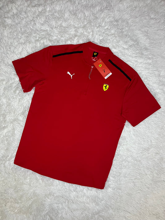 Polera puma con cierre puma Scuderia Ferrari