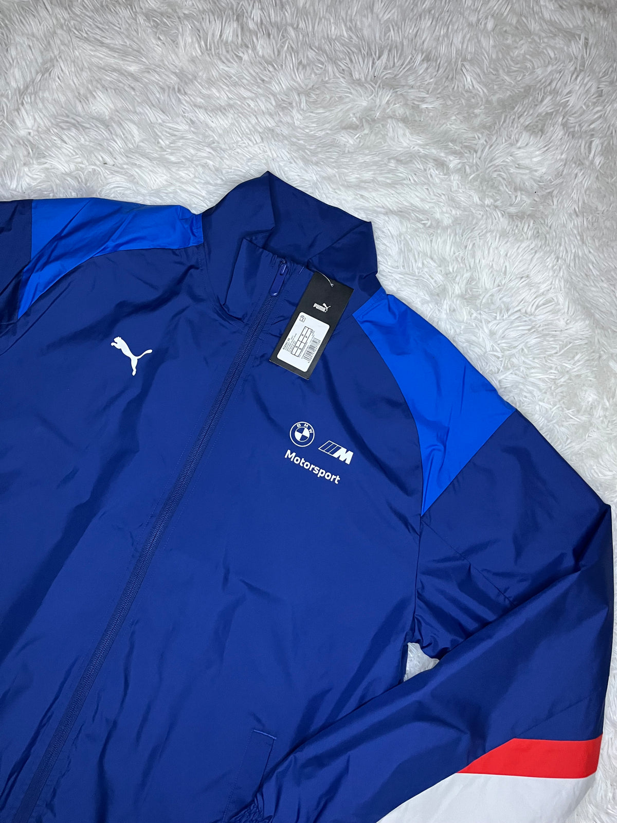 CHAQUETA CORTAVIENTO PUMA BMW MOTORSPORT MMS AZUL